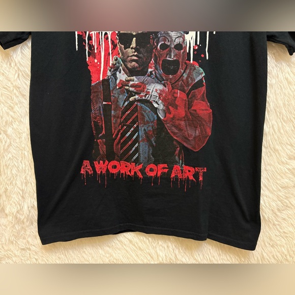 Ice Nine Kills Terrifier 3 “ A Work Of Art” Graphic T-Shirt | Size Medium 🔪❤️ - Picture 6 of 17